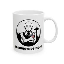 Load image into Gallery viewer, &quot;Tommie the Singer&quot; Ceramic Mug, (11oz, 15oz)
